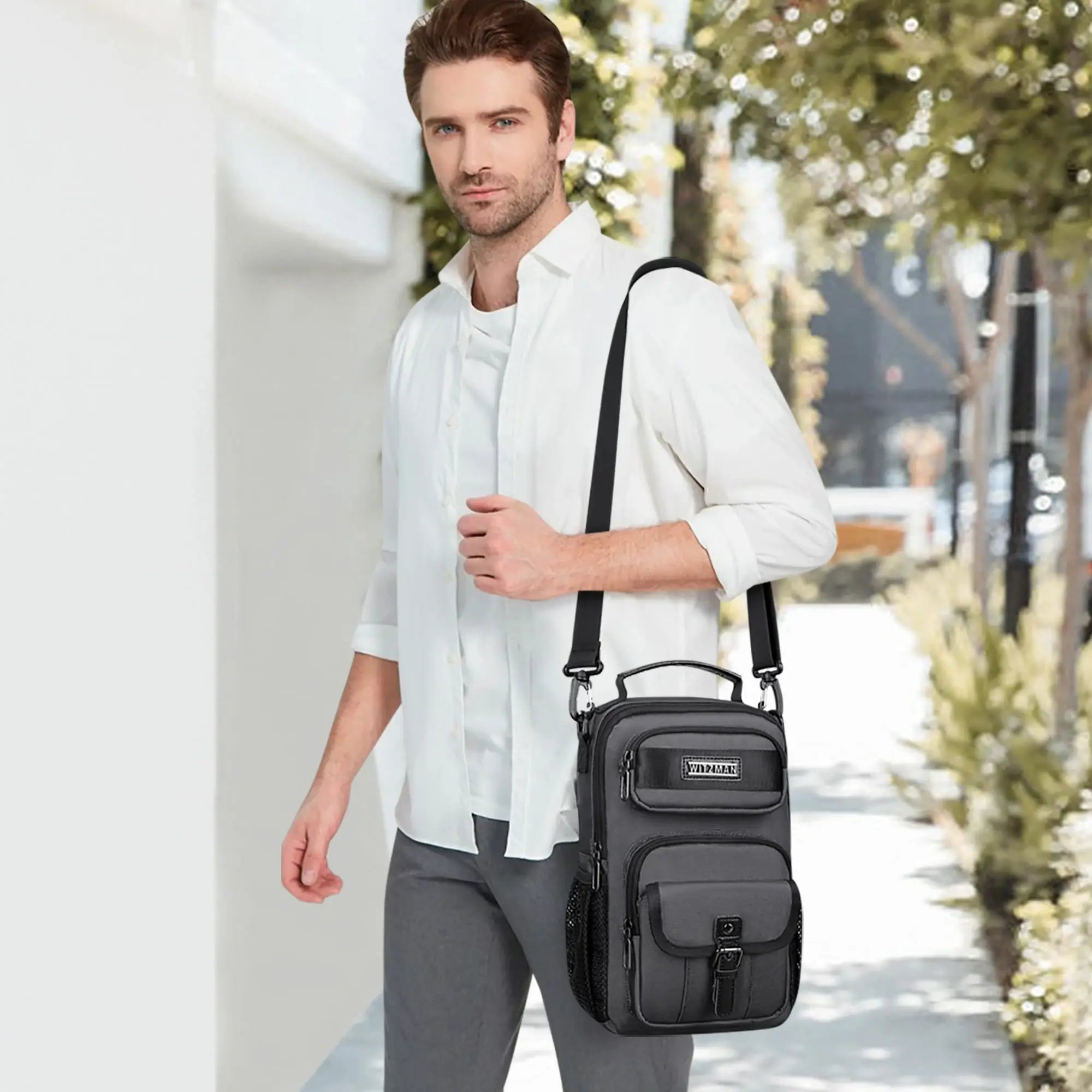 sling bag witzman b698 #color_grey