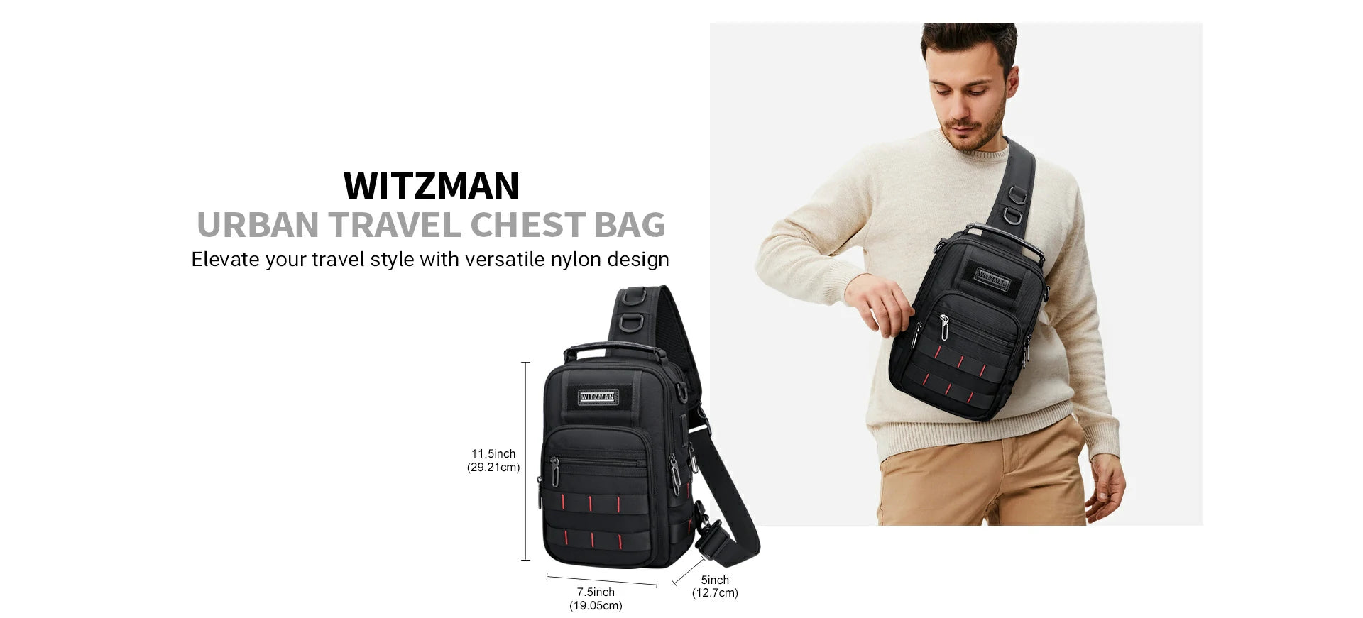 URBAN TRAVEL CHEST BAG