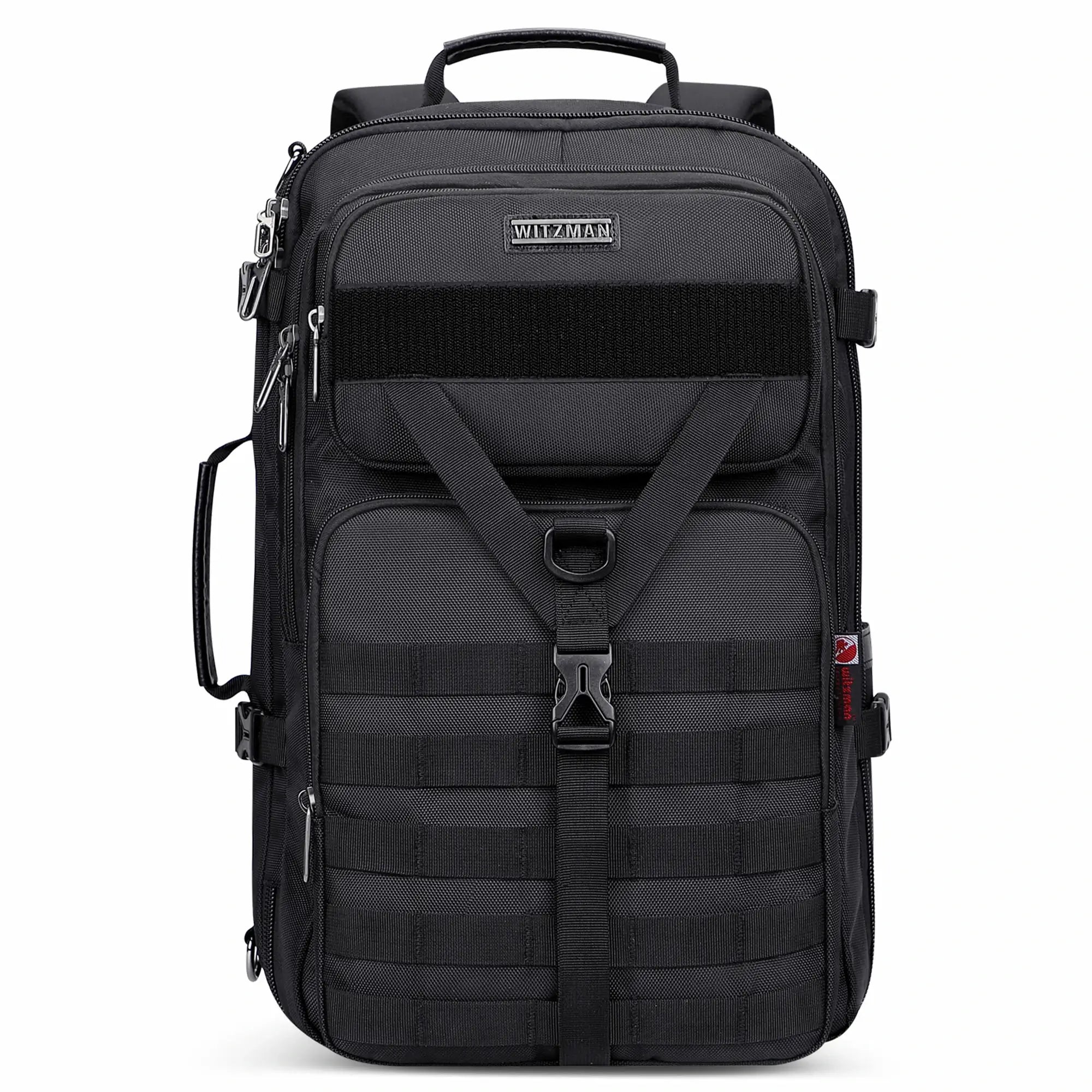 B688 Best large travel backpack carry on luggage bag black backpacks 45L fit 17 inch laptop