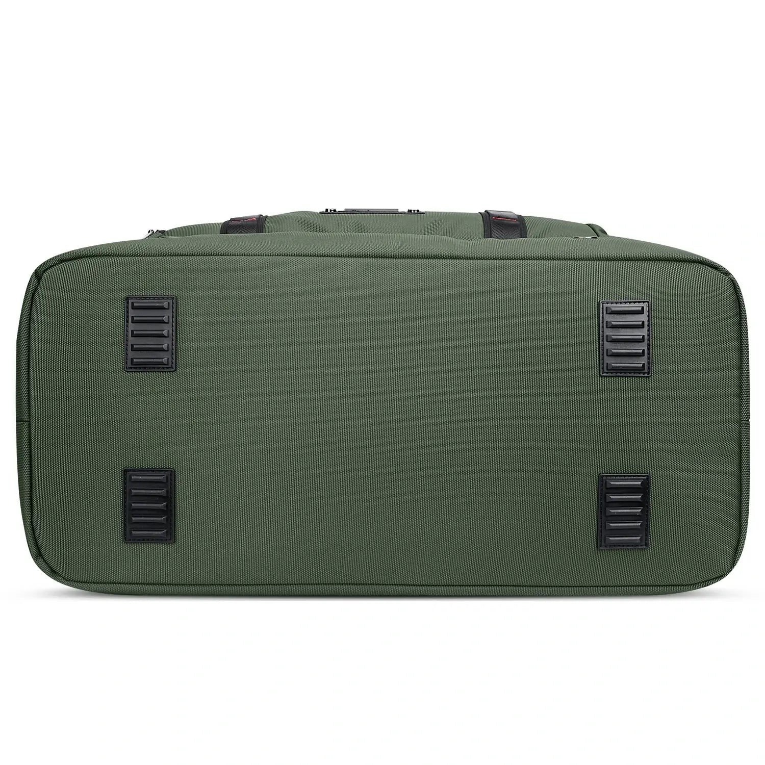 WITZMAN B720 men’s large nylon duffel bag with double-layer shoe compartment - green weekender bag