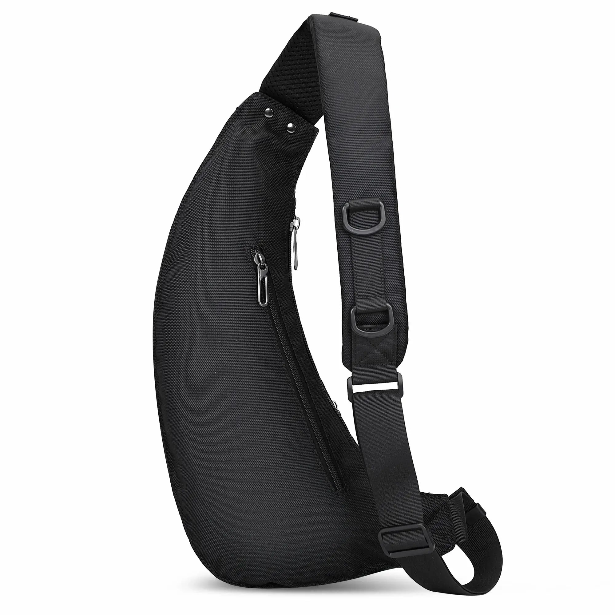 WITZMAN Sling Bag for Men - Crossbody, Travel, Slim Chest Bag - One Strap, Lightweight, Casual Daypack