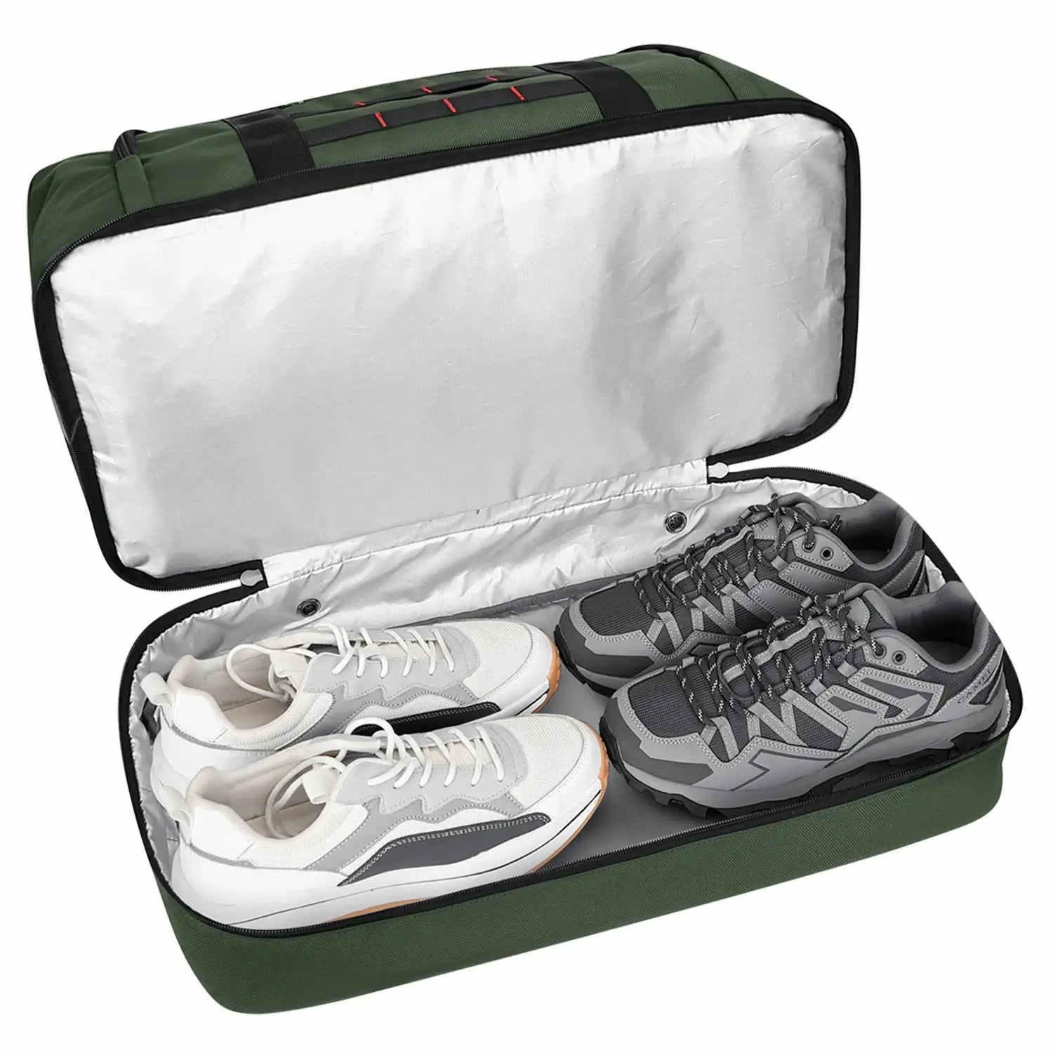 Large weekender duffle bag witzman b696 #color_green