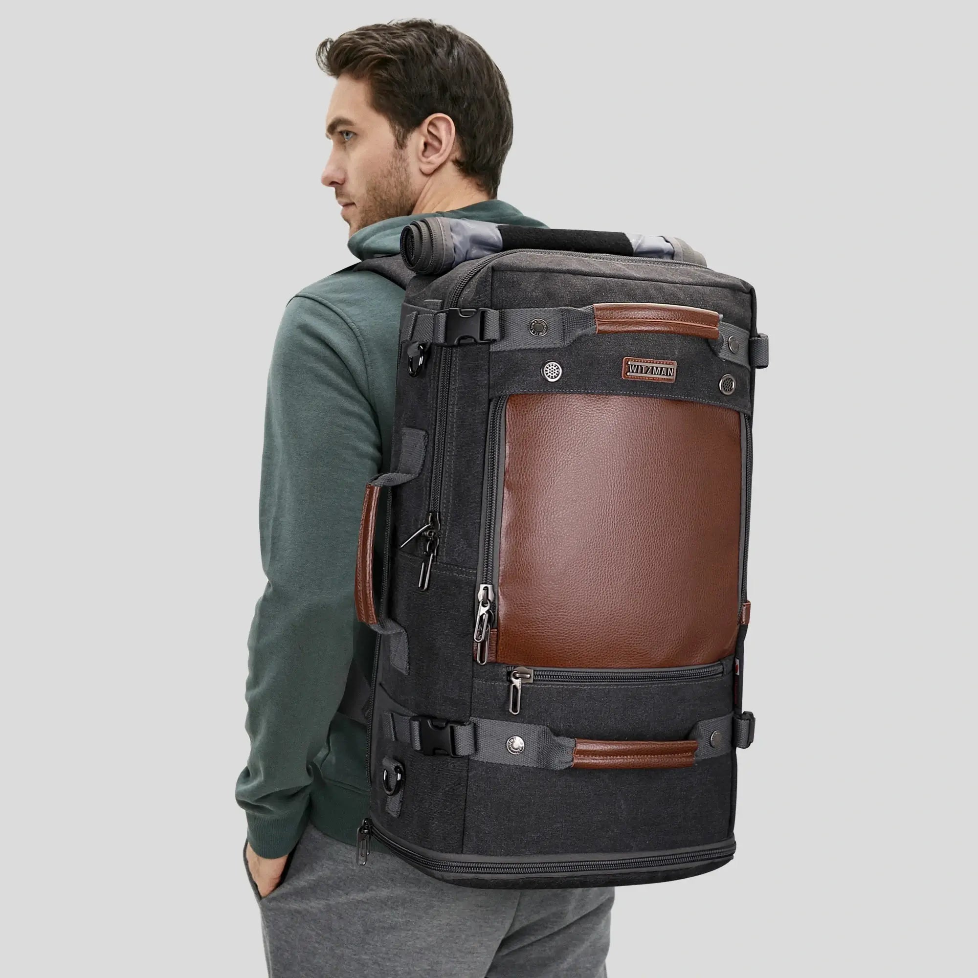 Travel Luggage Canvas Backpack for Men 22.5 inch A2021-2