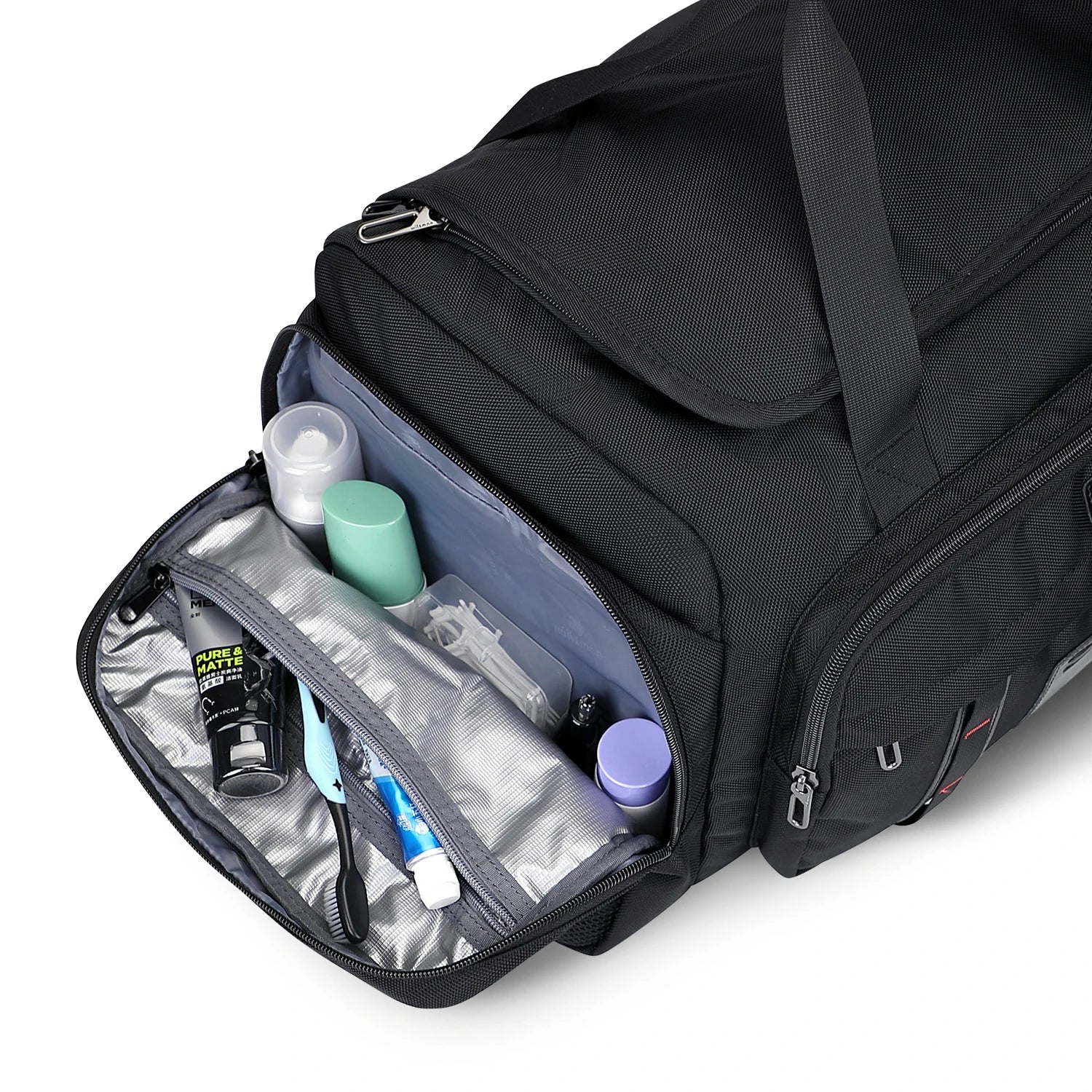 Travel Duffel Bag for Men Nylon Carry On Weekender Bag B719