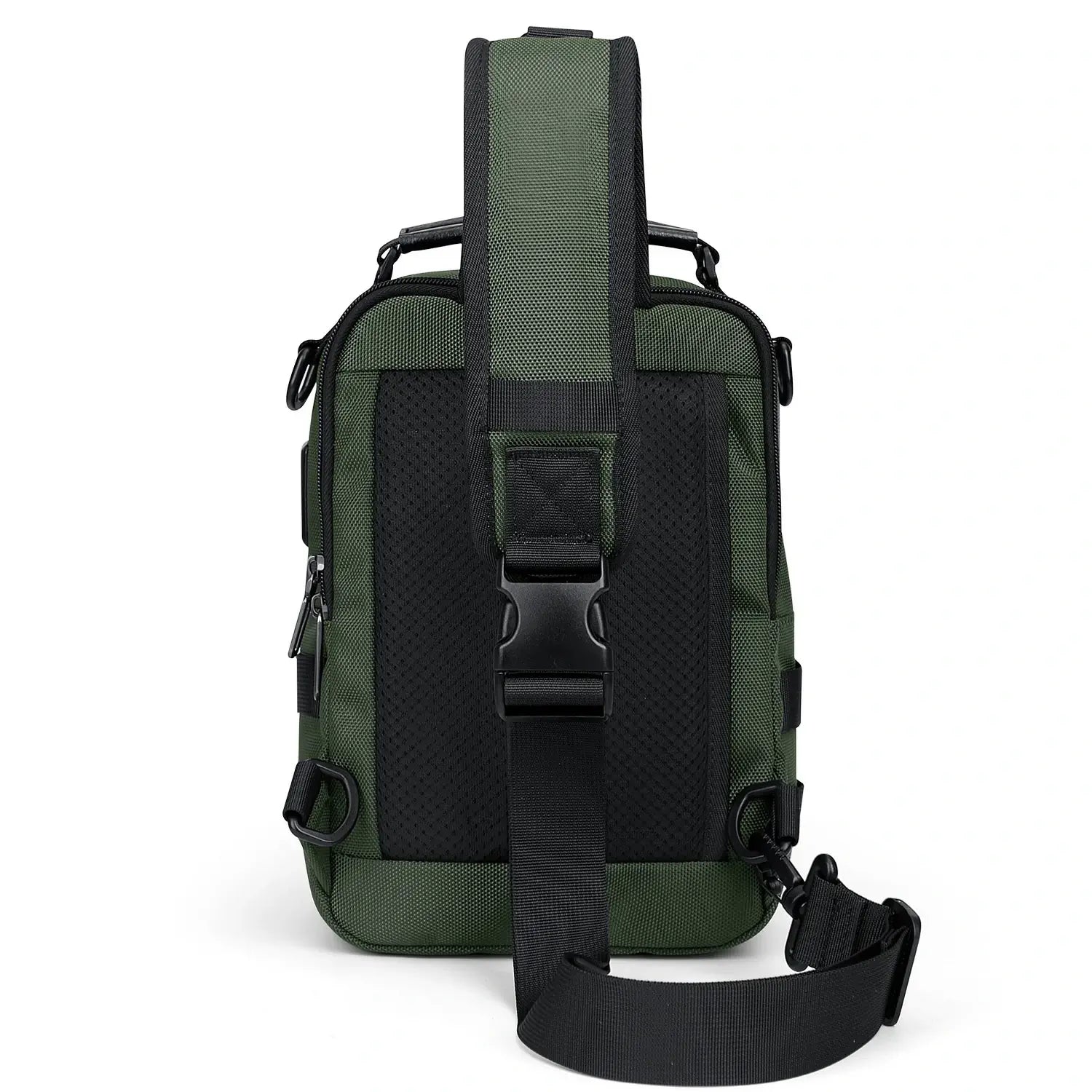 Men’s Nylon Sling Chest Bag Crossbody Casual Daily Bag B730