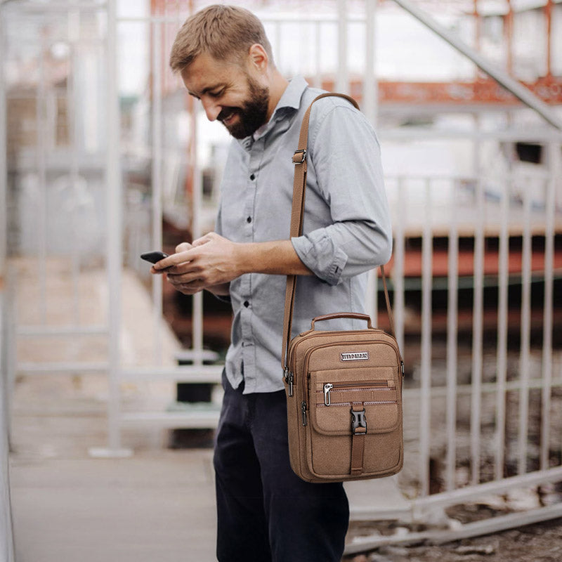 witzman messenger sling bag crossbody bags for men