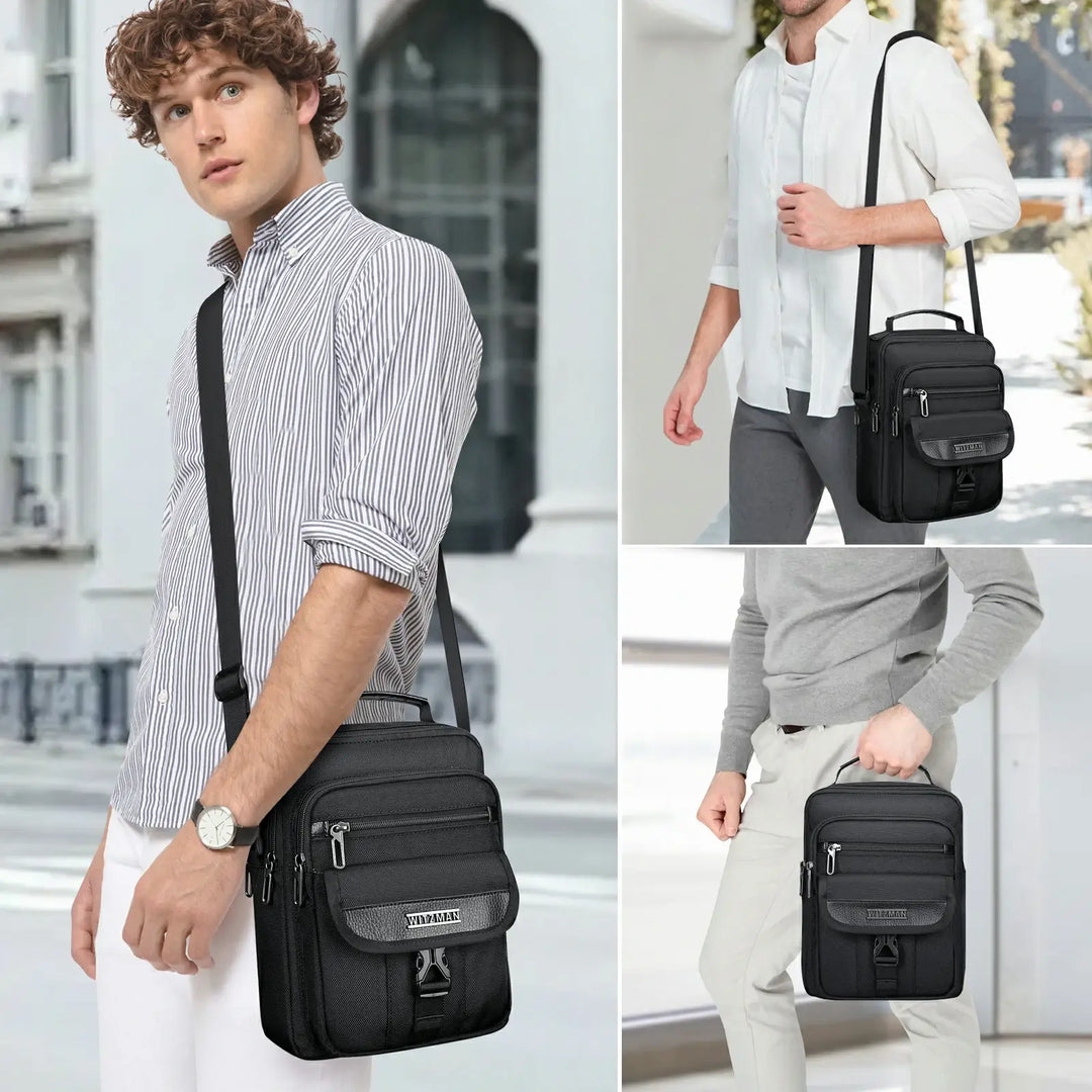 Travel Shoulder Bag Lightweight Small Casual Messenger Bag for Work Traveling