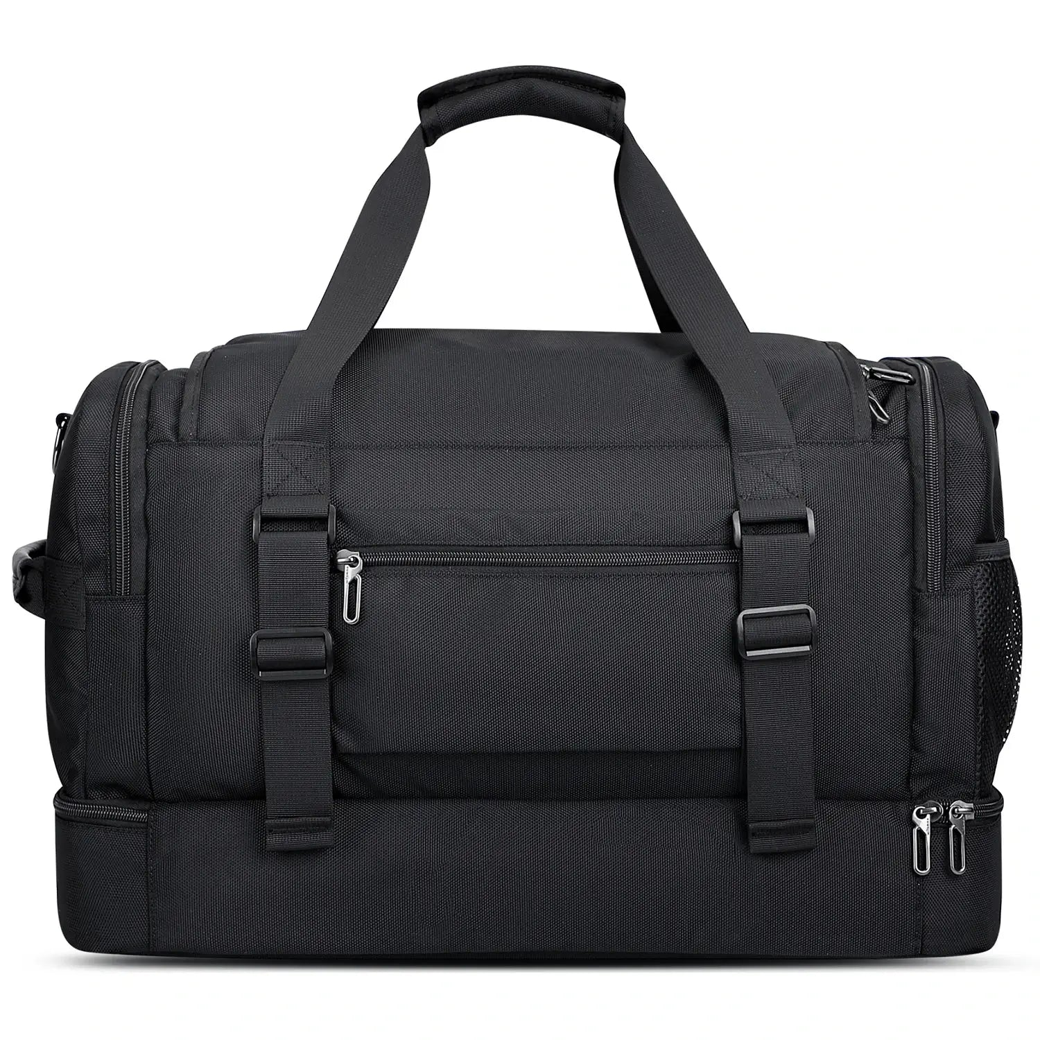 Double-Layer Duffel Bag Modern Split-Level Design with Bottom Shoe Compartment B723