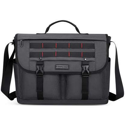 Business travel messenger bag witzman b701 #color_grey