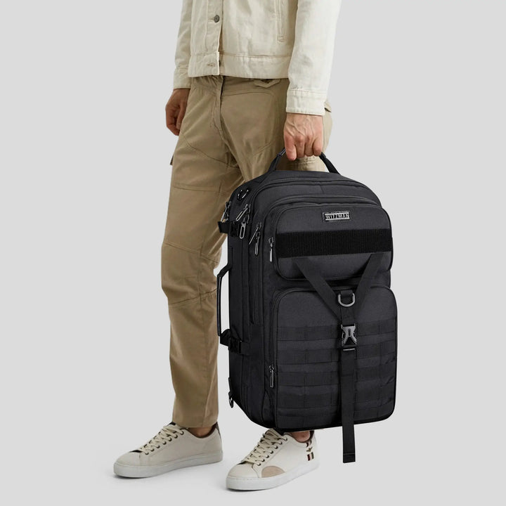 Nylon-Rucksack für Herren, Reisetasche, großer Gepäckrucksack 