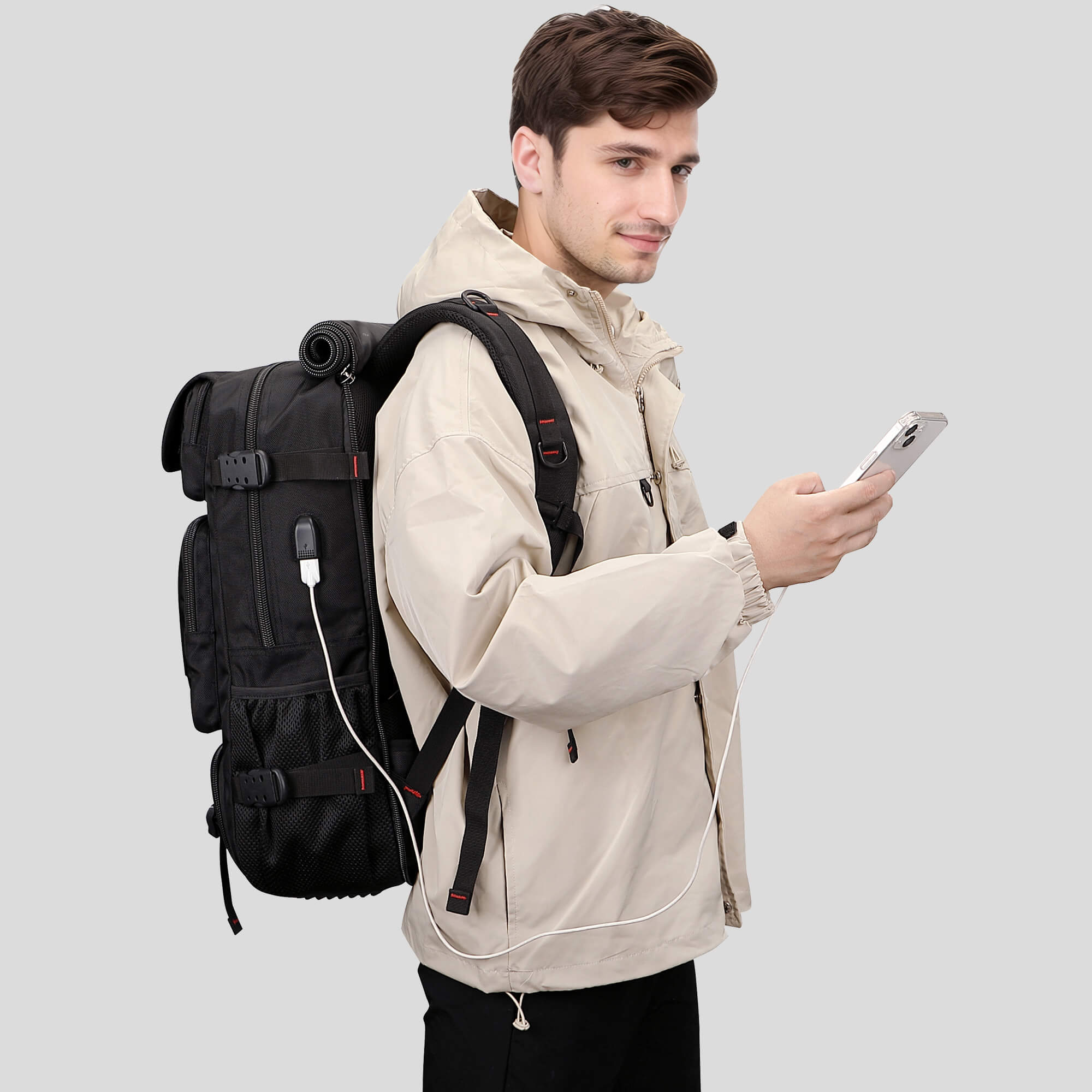 witzman nylon travel backpack
