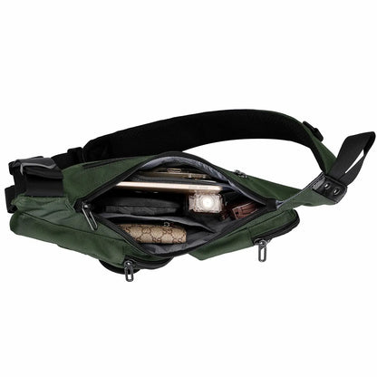 witzman b702 sling bag nylon amry green