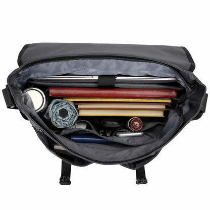 Business travel messenger bag witzman b701 #color_grey