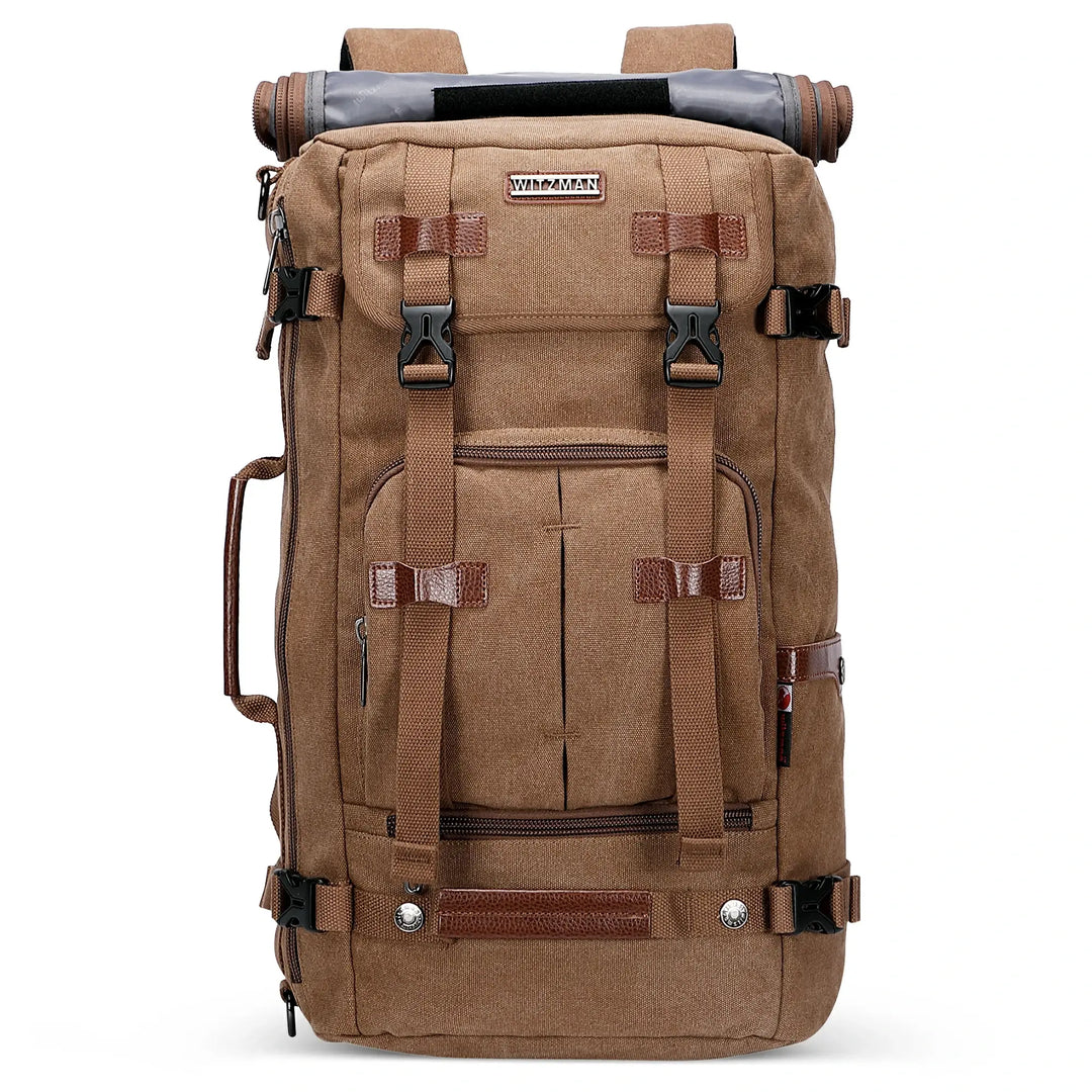 Canvas Backpack Vintage Travel Backpack Large Laptop Bags WITZMAN