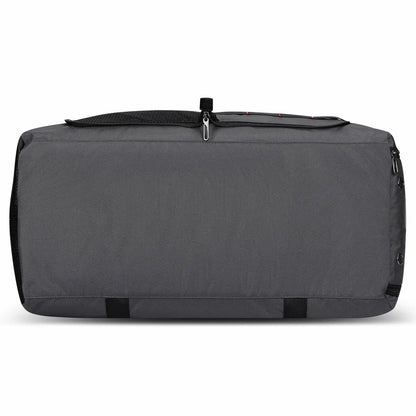 Foldable Duffel Bag for Travel 65L Lightweight Packable slivery grey nylon bag