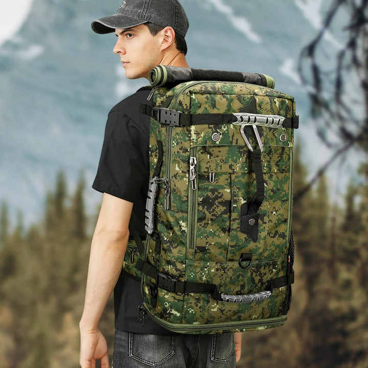 Nylon Travel Carry On Backpack for Men