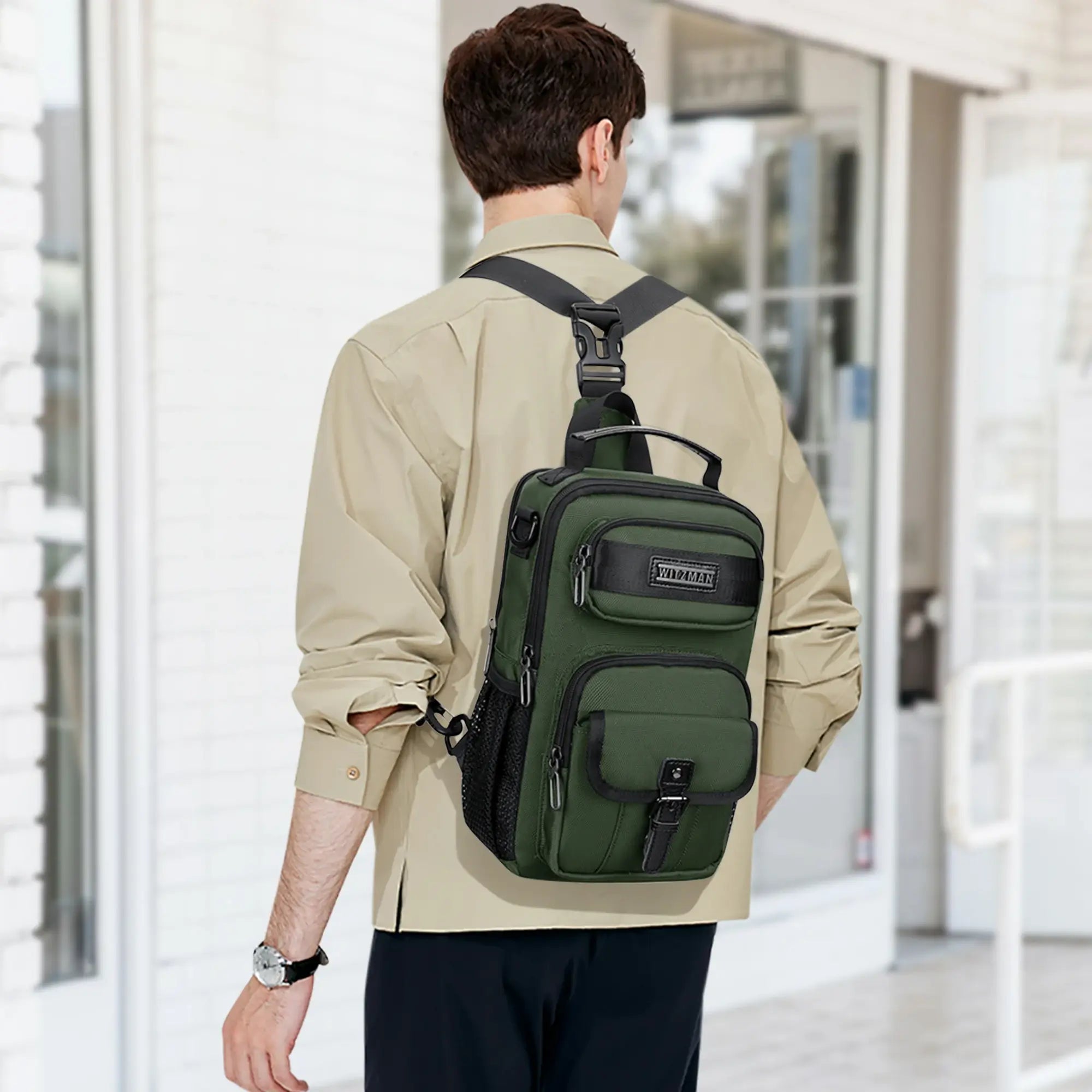 Lightweight sling backpack sale