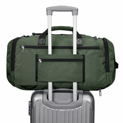 witzman b693 nylon duffel bag 
 color_green