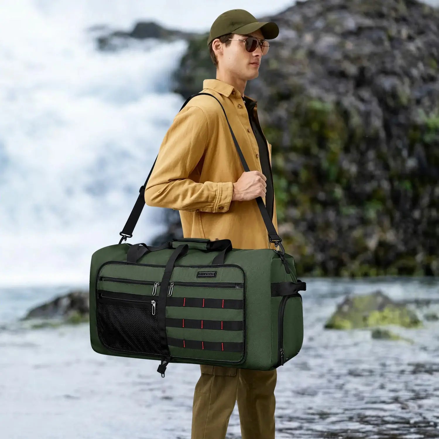 Sac de voyage pliable et léger de 65 L 