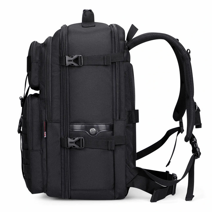 B688 Best large travel backpack carry on luggage bag black backpacks 45L fit 17 inch  laptop