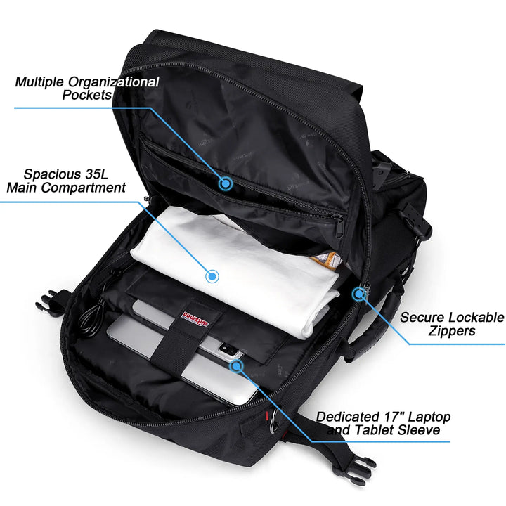 Multifunctional Leisure Carry on Travel Backpack