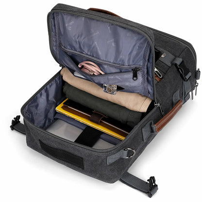 Carry on Vintage Travel Duffel Backpack 18.5 inch A2020-2