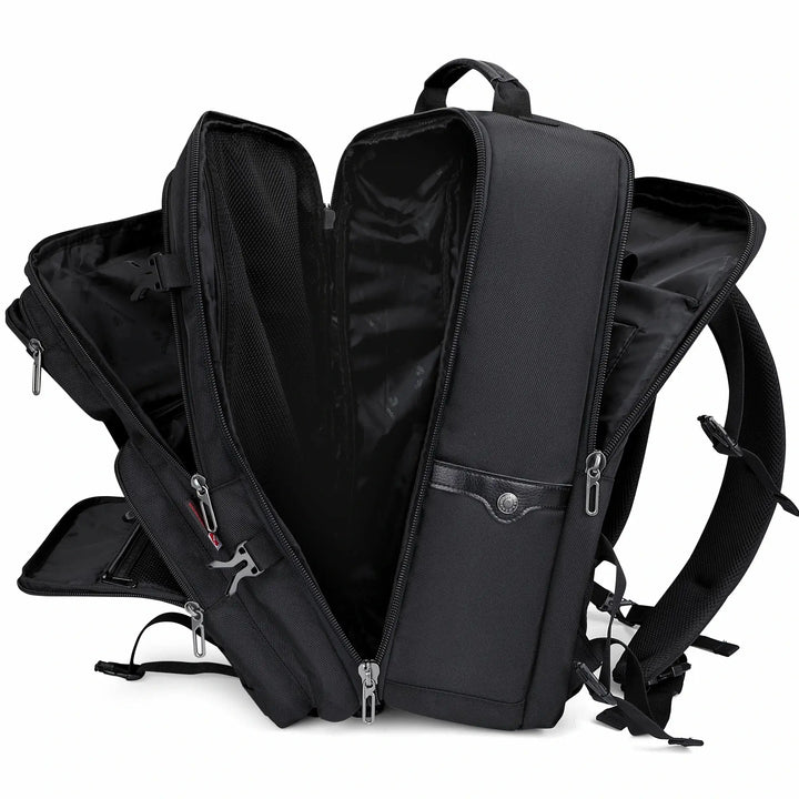 B688 Best large travel backpack carry on luggage bag black backpacks 45L fit 17 inch  laptop