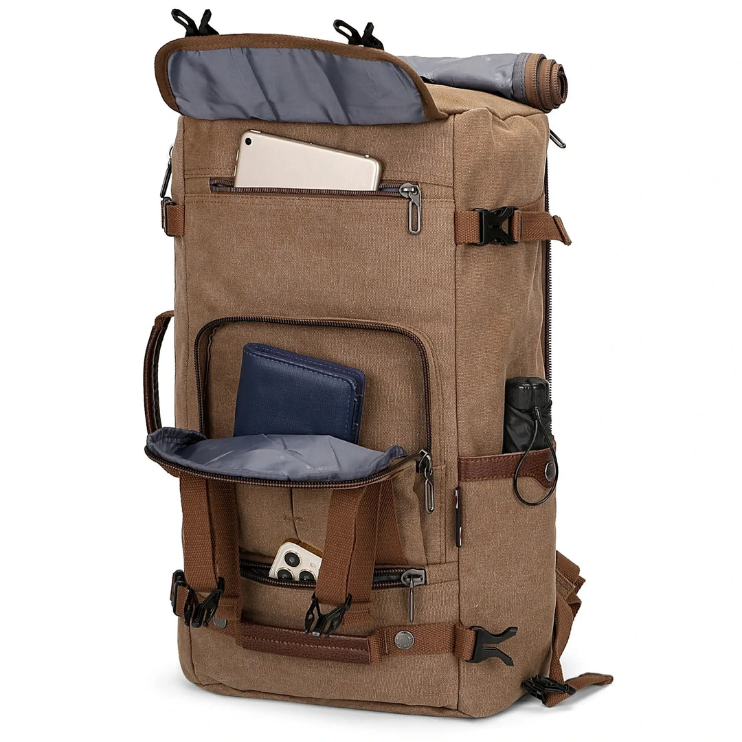 Canvas Backpack Vintage Travel Backpack