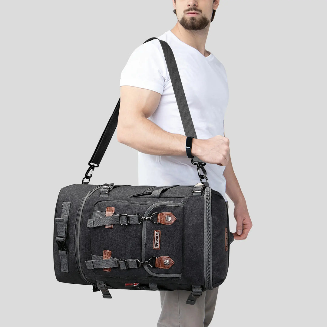 Large Canvas Carry on Travel Backpack