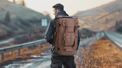 Винтажный холщовый рюкзак для путешествий для мужчин A519-2