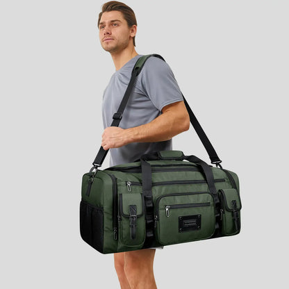 Large Travel Duffel Bag 54L Men Carry On Weekender Bag B717
