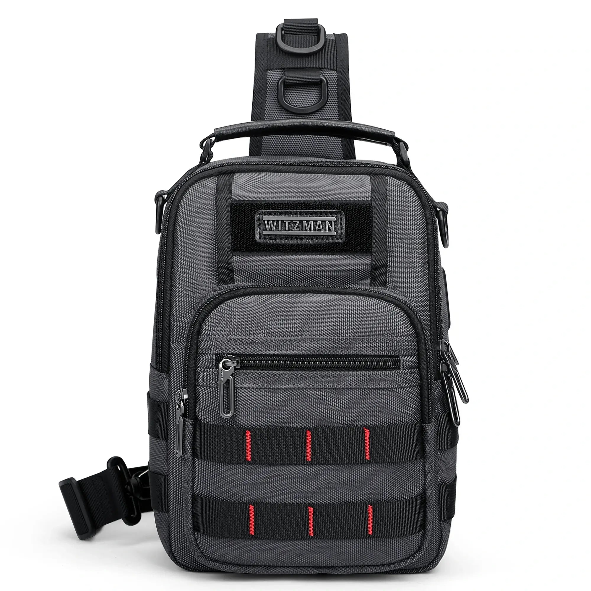 Men’s Nylon Sling Chest Bag Crossbody Casual Daily Bag B730