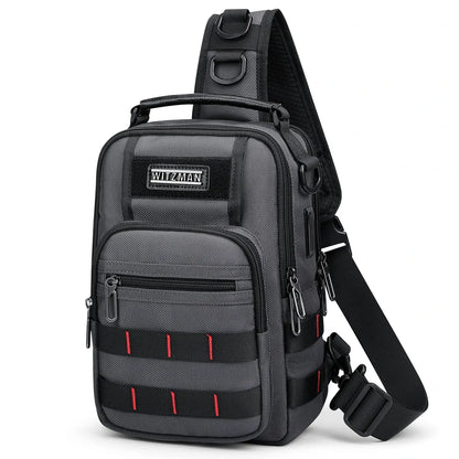 Men’s Nylon Sling Chest Bag Crossbody Casual Daily Bag B730