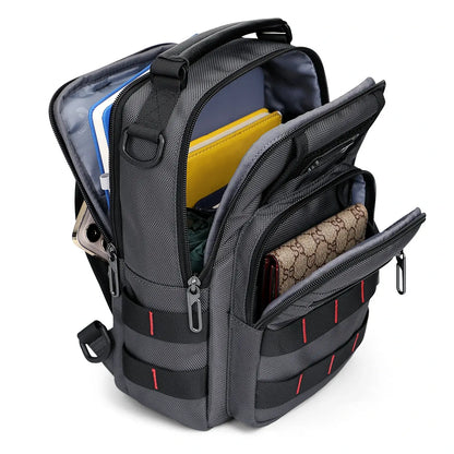 Men’s Nylon Sling Chest Bag Crossbody Casual Daily Bag B730