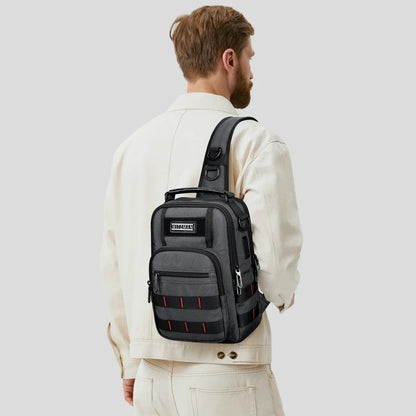 Men’s Nylon Sling Chest Bag Crossbody Casual Daily Bag B730