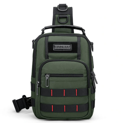 Men’s Nylon Sling Chest Bag Crossbody Casual Daily Bag B730