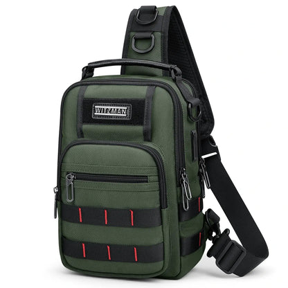 Men’s Nylon Sling Chest Bag Crossbody Casual Daily Bag B730