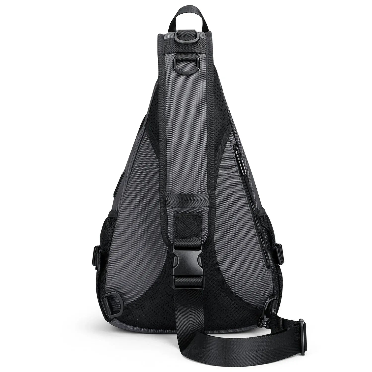 Casual Nylon Chest Bag Triangular Crossbody Sling Bags For Men B735